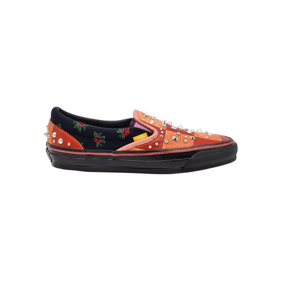 Gucci x Vans Vault OG Classic Checkered Studded Slip-On Sneakers US 10 Red - NWB main image 5